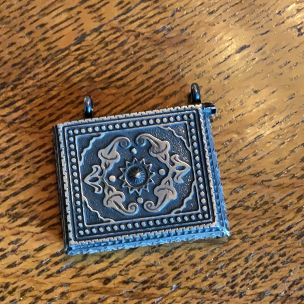 Turkish Tugra Taweez Prayer Pendant- sterling silver